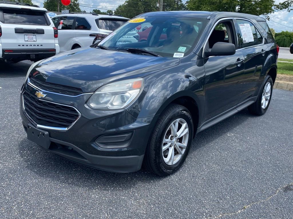 Used 2017 Chevrolet Equinox LS with VIN 2GNFLEEKXH6127714 for sale in Florence, SC