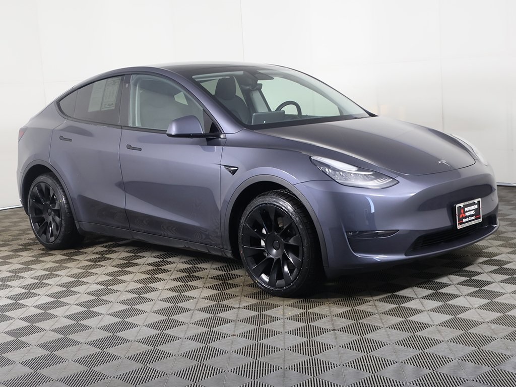 Used 2023 Tesla Model Y Long Range with VIN 7SAYGDEE4PA080912 for sale in Akron, OH