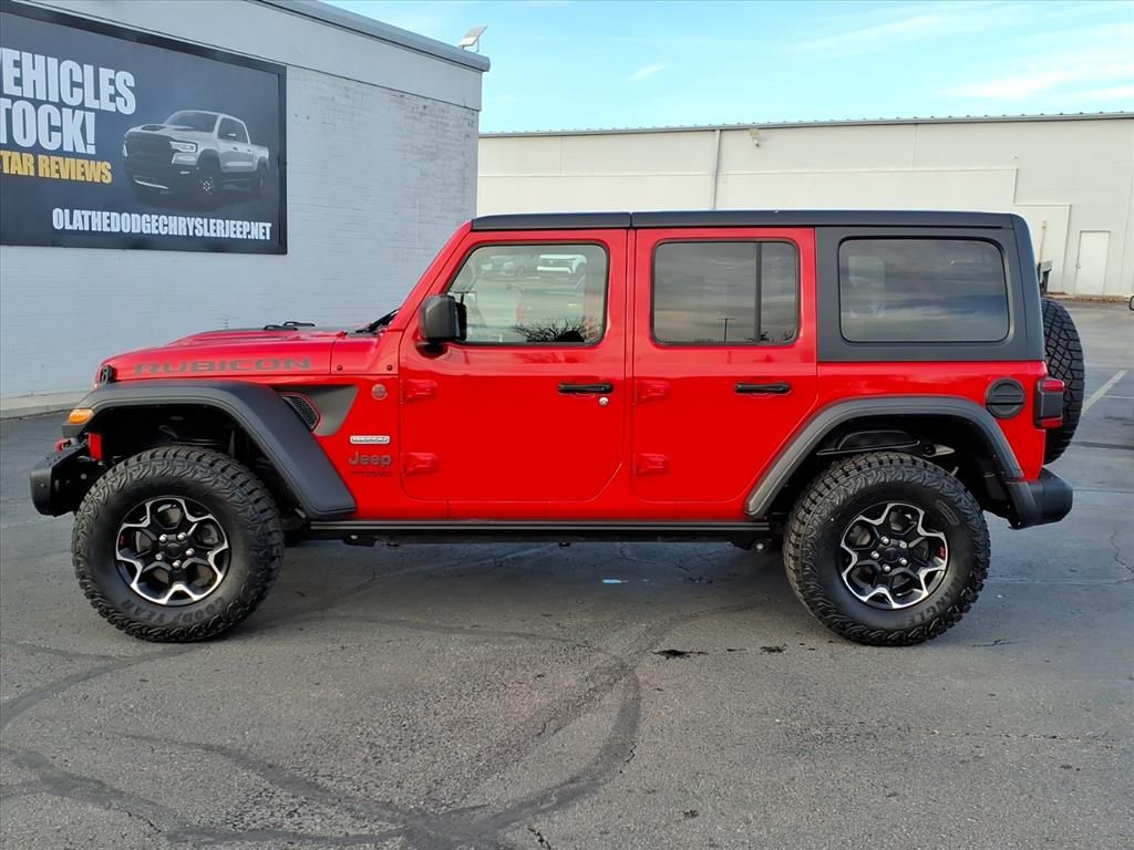 Used 2020 Jeep Wrangler Unlimited Rubicon Recon with VIN 1C4HJXFN2LW263295 for sale in Kansas City