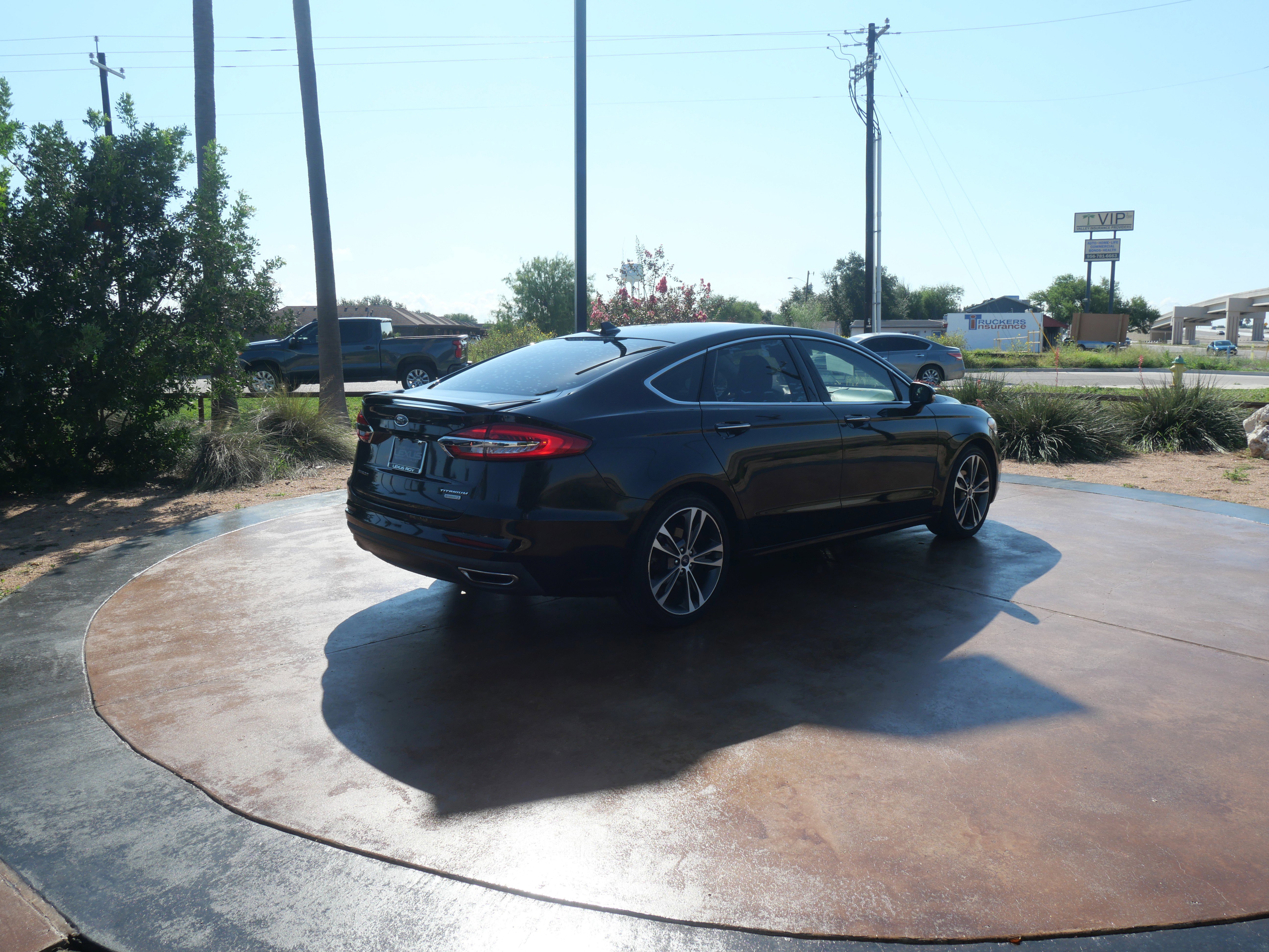 Used 2019 Ford Fusion Titanium with VIN 3FA6P0K93KR286517 for sale in San Juan, TX