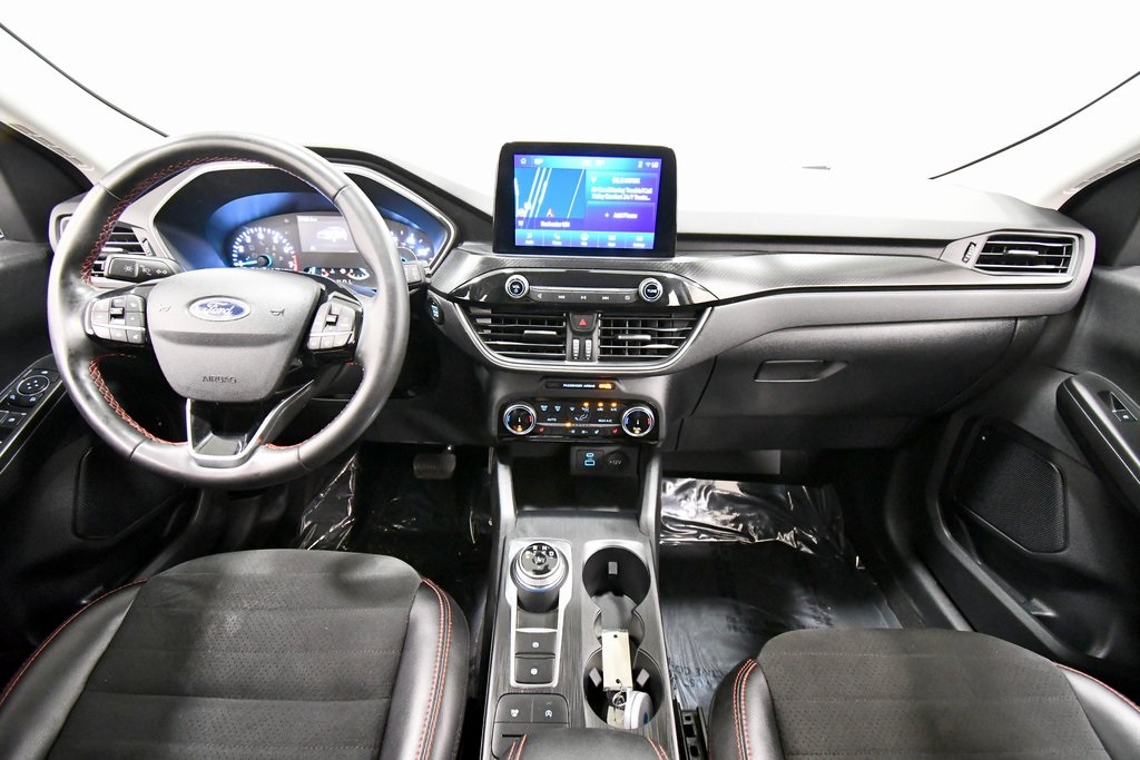 Used 2022 Iconic Silver Metallic Ford SEL image 3