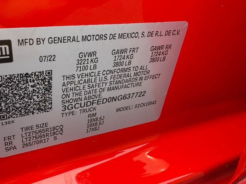 2022 Chevrolet Silverado 1500 LT Trail Boss photo 24