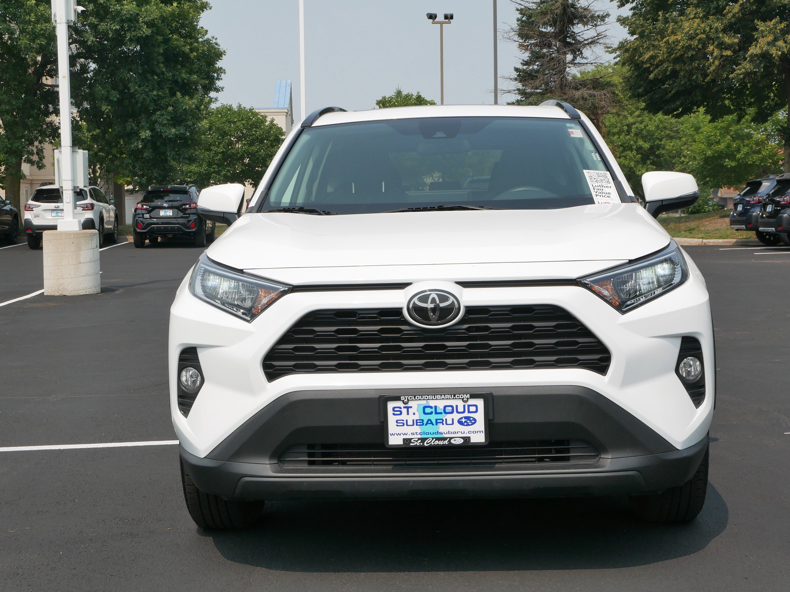 Used 2019 Toyota RAV4 XLE with VIN 2T3P1RFVXKC002745 for sale in Saint Cloud, Minnesota