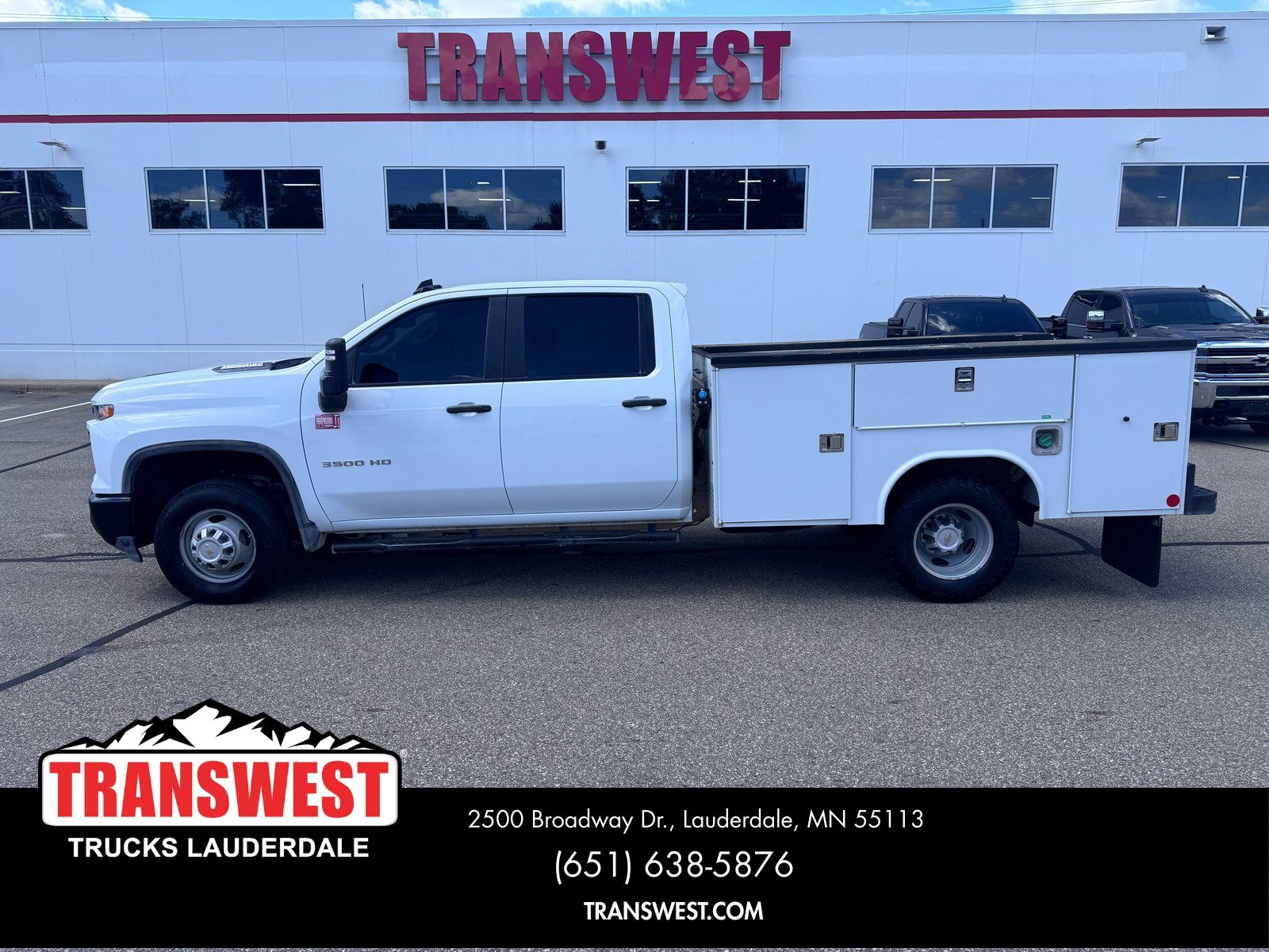 Used 2024 Chevrolet Silverado 3500HD Work Truck with VIN 1GB4YSEYXRF302348 for sale in Minneapolis, Minnesota