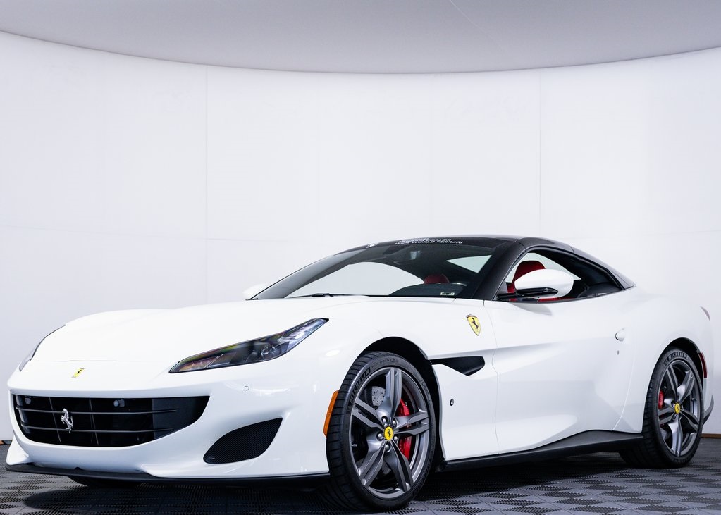 Certified Used 2019 White Ferrari Base image 2