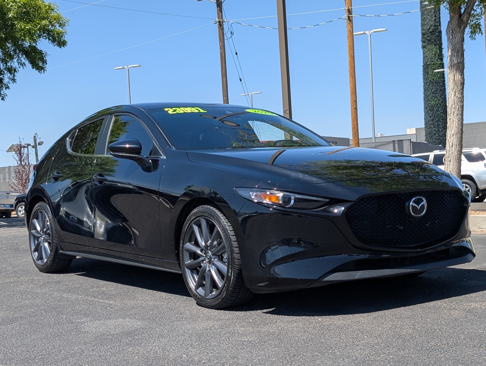 Used 2020 Jet Black Mica Mazda Preferred Package image 1