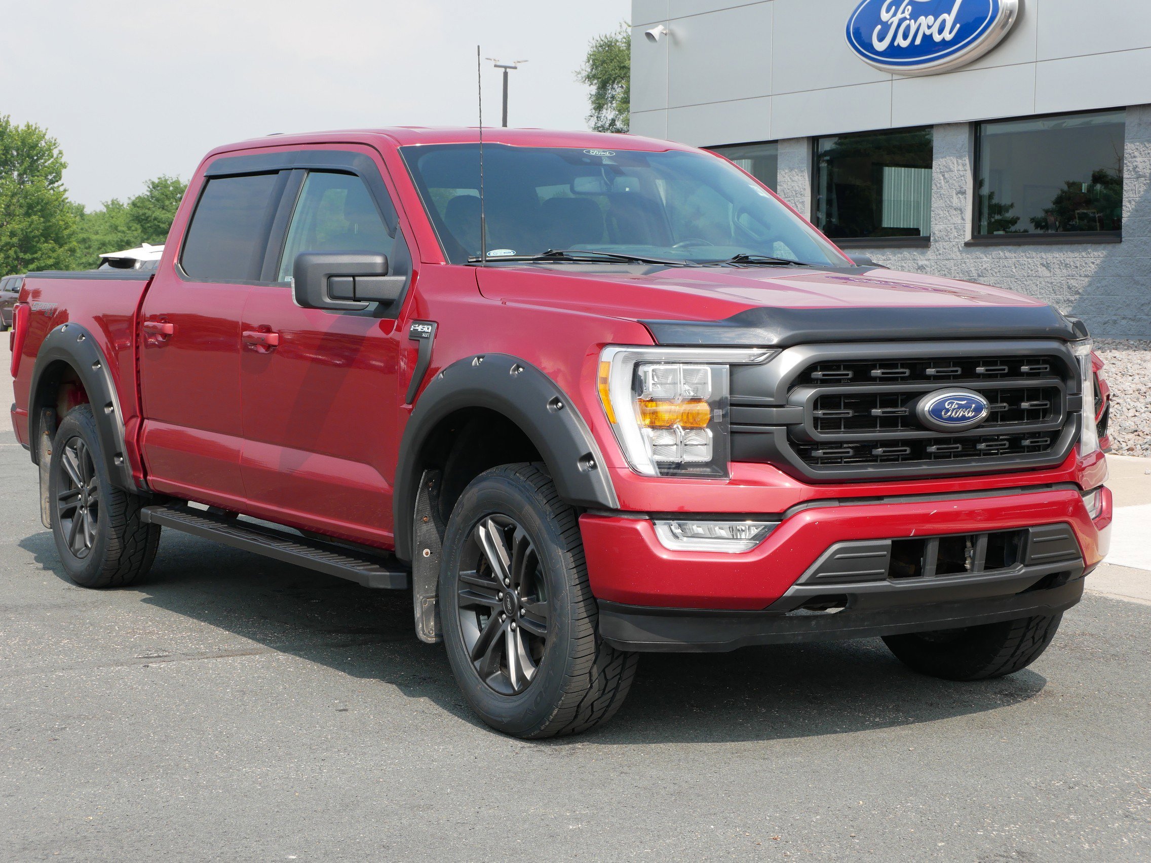 Used 2021 Ford F-150 XLT with VIN 1FTFW1E58MKE90149 for sale in Northfield, Minnesota