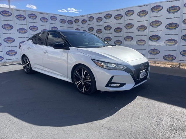 Used 2021 Nissan Sentra SR with VIN 3N1AB8DV6MY287524 for sale in San Angelo, TX