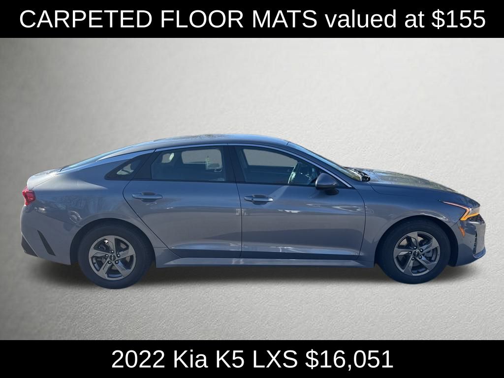 Used 2022 Kia K5 LXS with VIN 5XXG14J23NG112493 for sale in Elizabethtown, KY