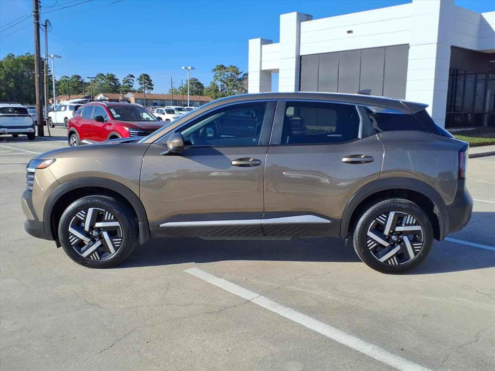 2025 Nissan Kicks SV Brown at Robbins Nissan