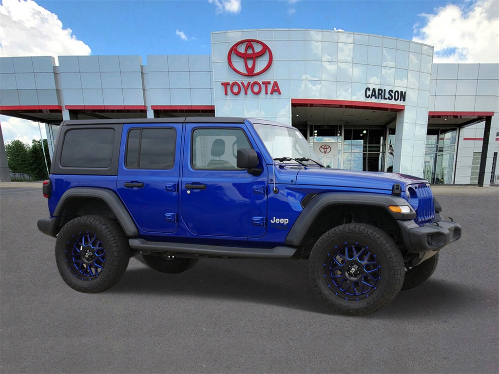 Used 2018 Jeep All-New Wrangler Unlimited Sport S with VIN 1C4HJXDG1JW271521 for sale in Minneapolis, Minnesota