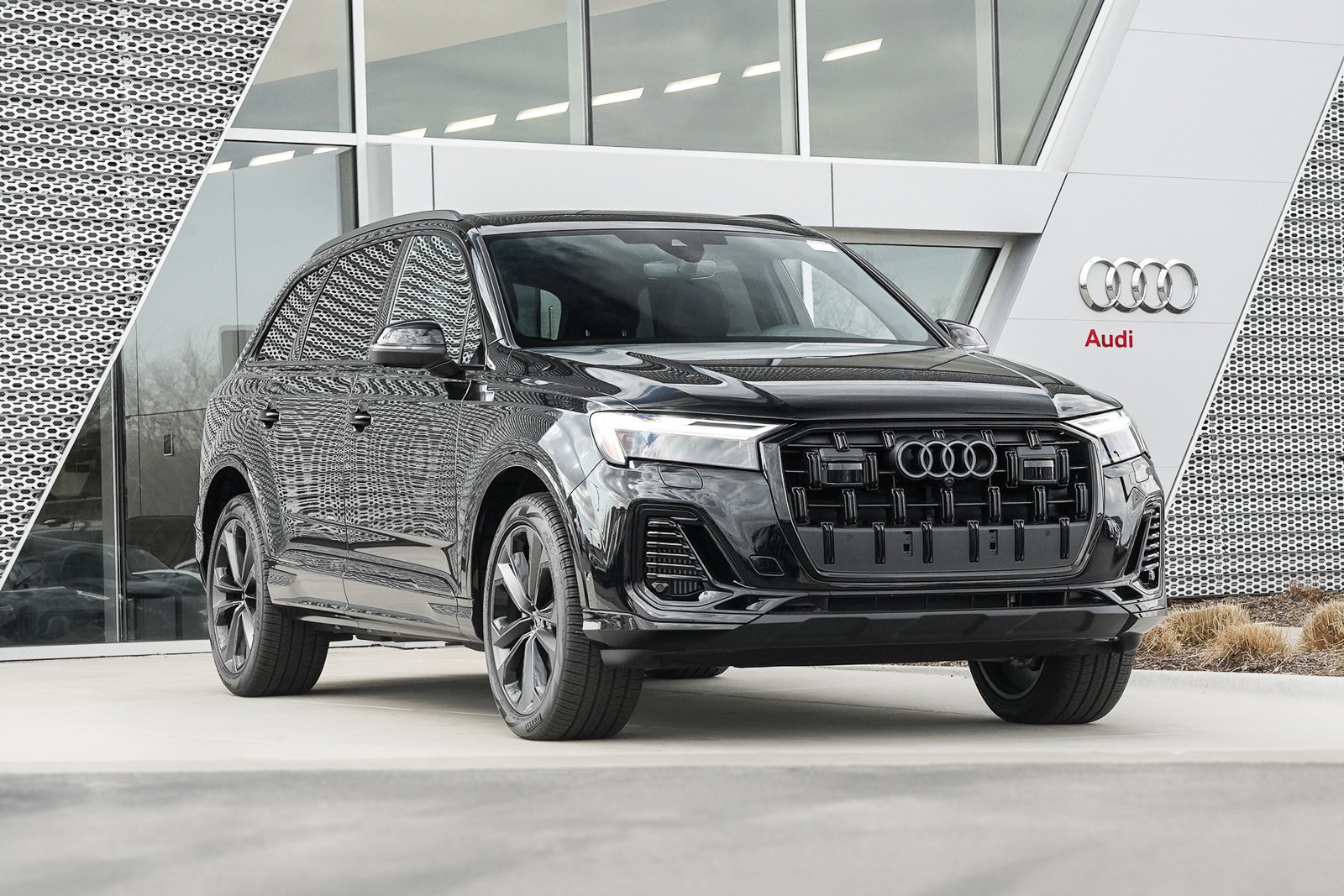 New 2025 Mythos Black Metallic Audi Premium Plus image 1