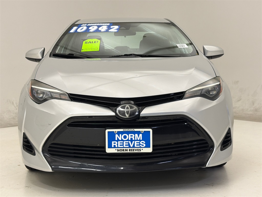Used 2018 Toyota Corolla LE with VIN 5YFBURHE3JP786921 for sale in North Richland Hills, TX