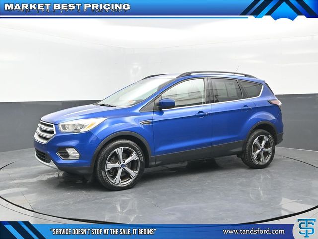 Used 2017 Ford Escape SE with VIN 1FMCU0G94HUA48543 for sale in White Hall, WV