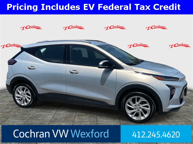 Used 2023 Chevrolet Bolt EUV LT with VIN 1G1FY6S0XP4151118 for sale in Wexford, PA