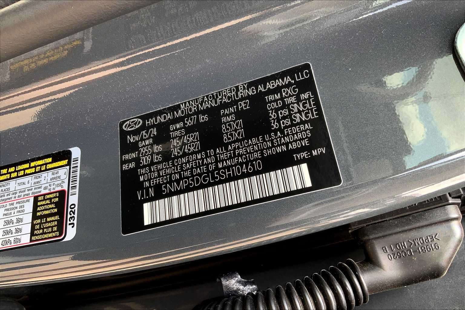 2025 Hyundai Santa Fe Calligraphy photo 34