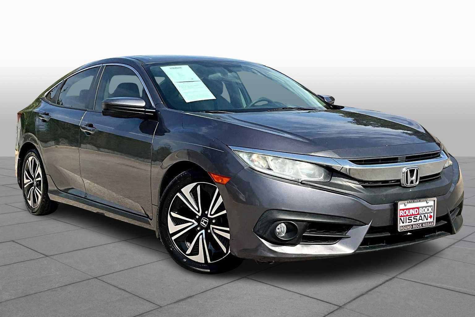 Used 2017 Honda Civic EX-T with VIN 19XFC1F31HE028448 for sale in Round Rock, TX