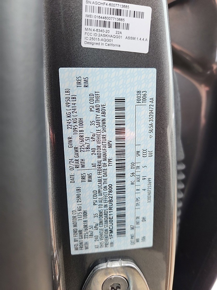 2024 Ford Escape Plug-In Hybrid photo 10