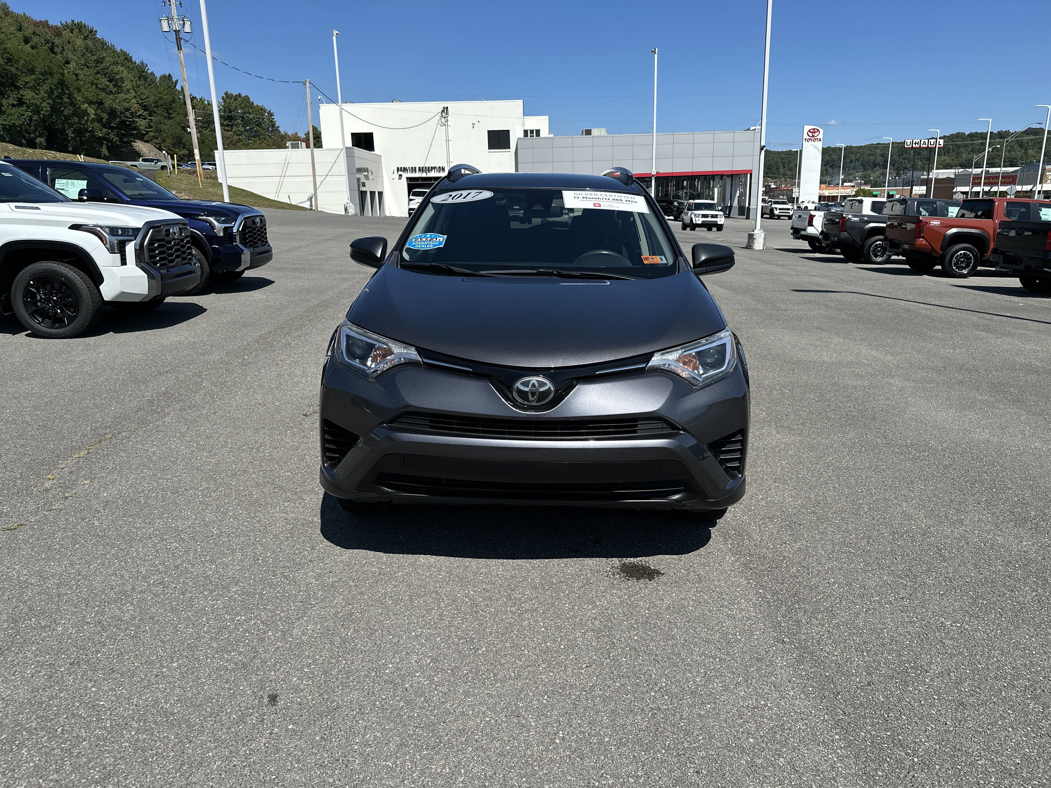 Certified 2017 Toyota RAV4 LE with VIN JTMBFREV0HJ115025 for sale in Beckley, WV