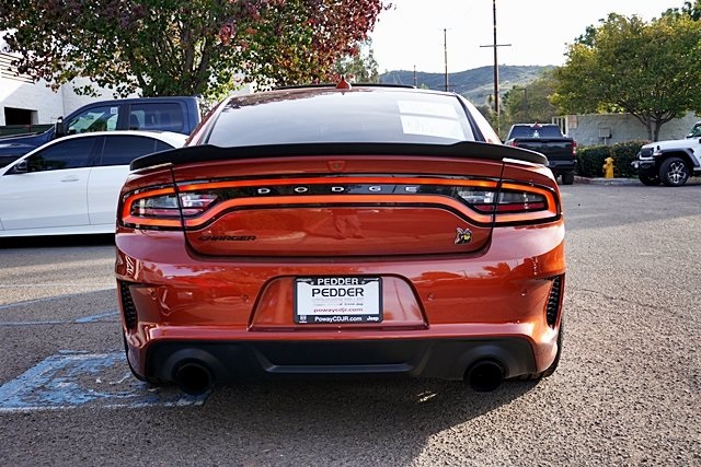 Used 2021 Orange Dodge R/T Scat Pack Widebody image 9
