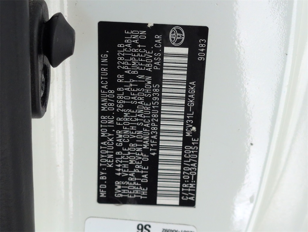 2008 Toyota Camry Solara SE photo 18