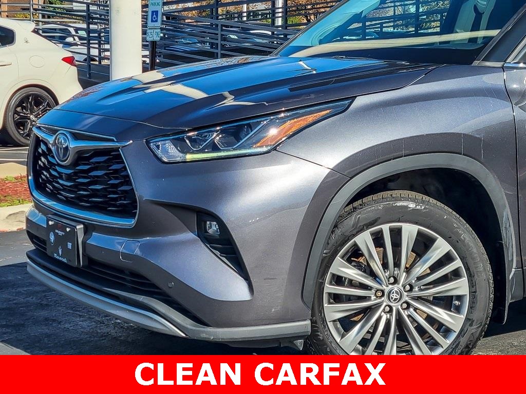 2021 Toyota Highlander Hybrid Platinum photo 2