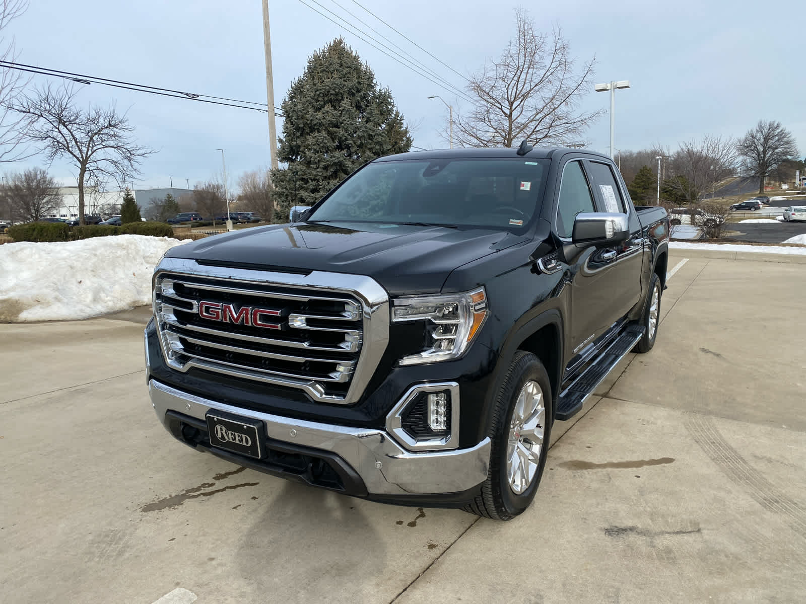 Used 2020 GMC Sierra 1500 SLT with VIN 3GTU9DET7LG430965 for sale in Kansas City