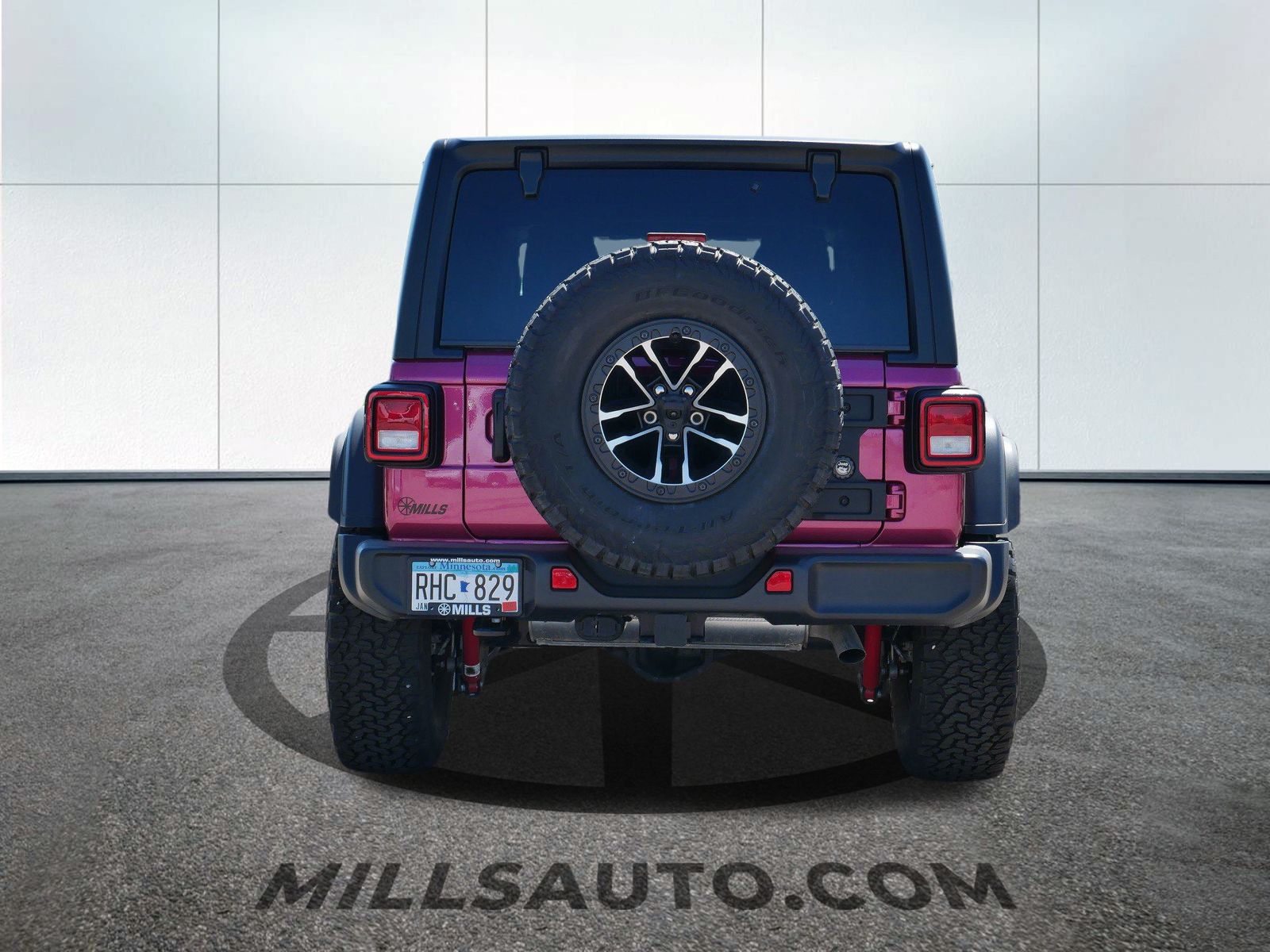 Used 2024 Jeep Wrangler 4-Door Willys with VIN 1C4RJXDGXRW356907 for sale in Willmar, Minnesota