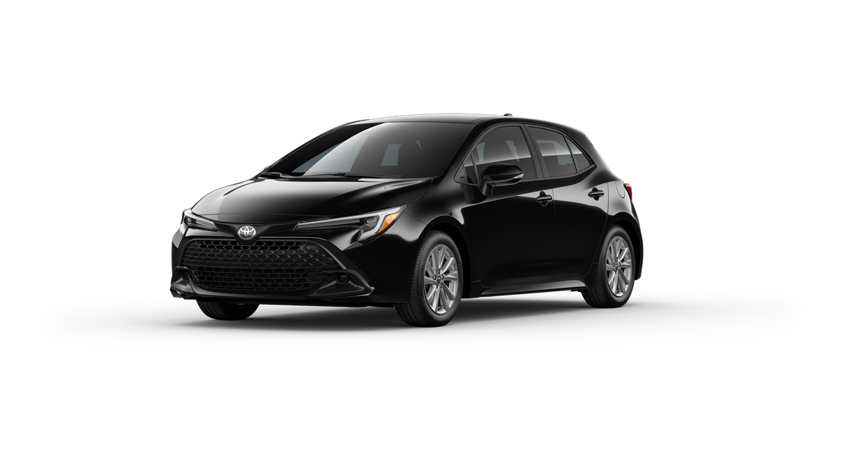 New 2025 Midnight Black Metallic Toyota SE image 1