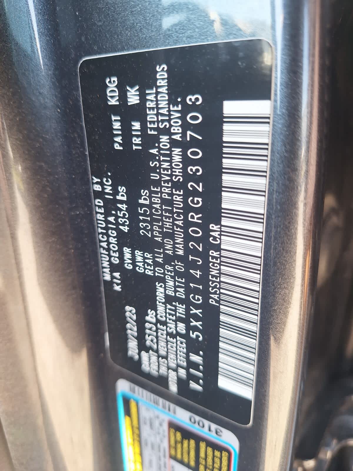 2024 Kia K5 LXS photo 28