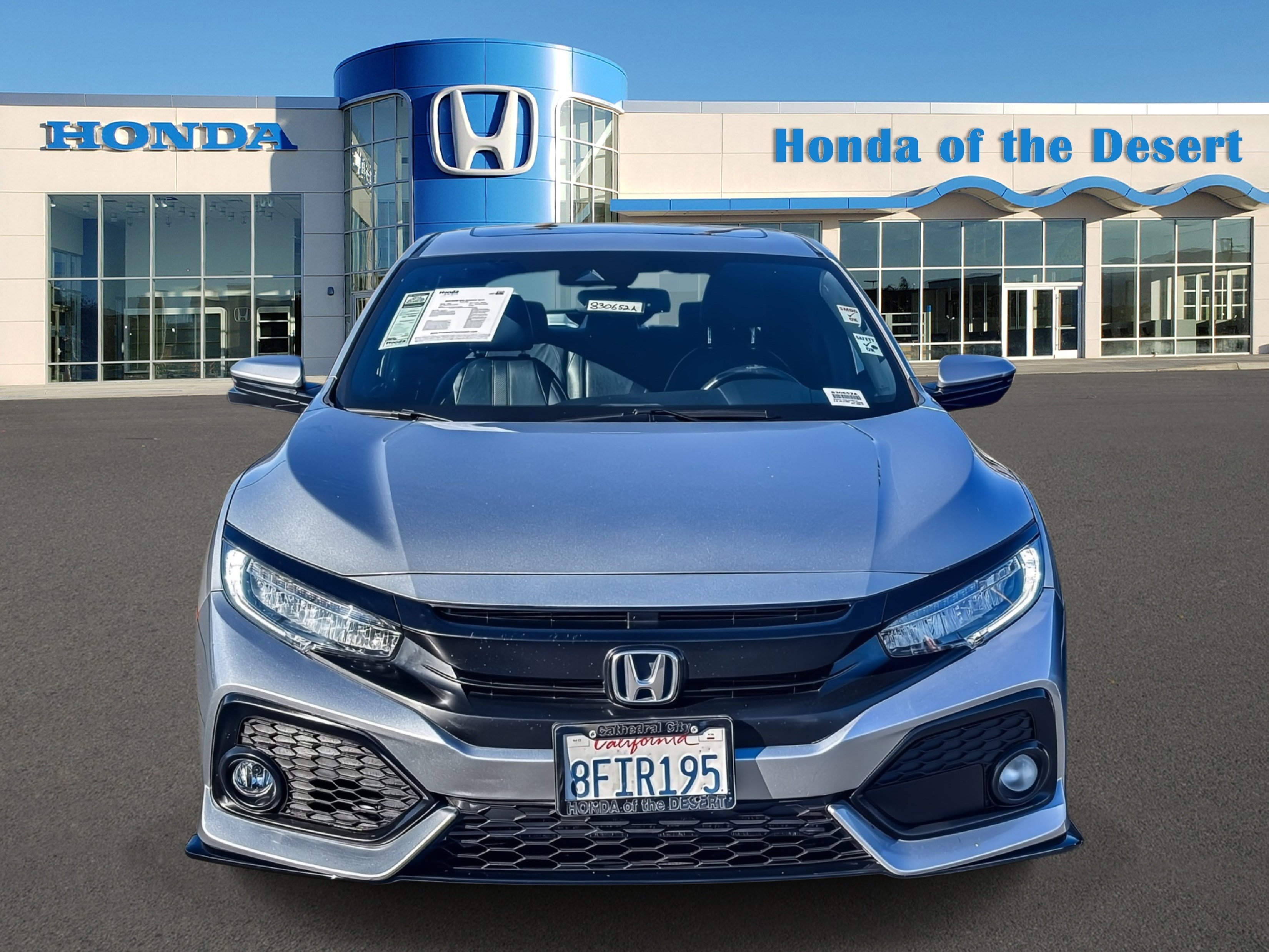 Used 2018 Honda Civic Hatchback Sport Touring with VIN SHHFK7H98JU420445 for sale in Cathedral City, CA