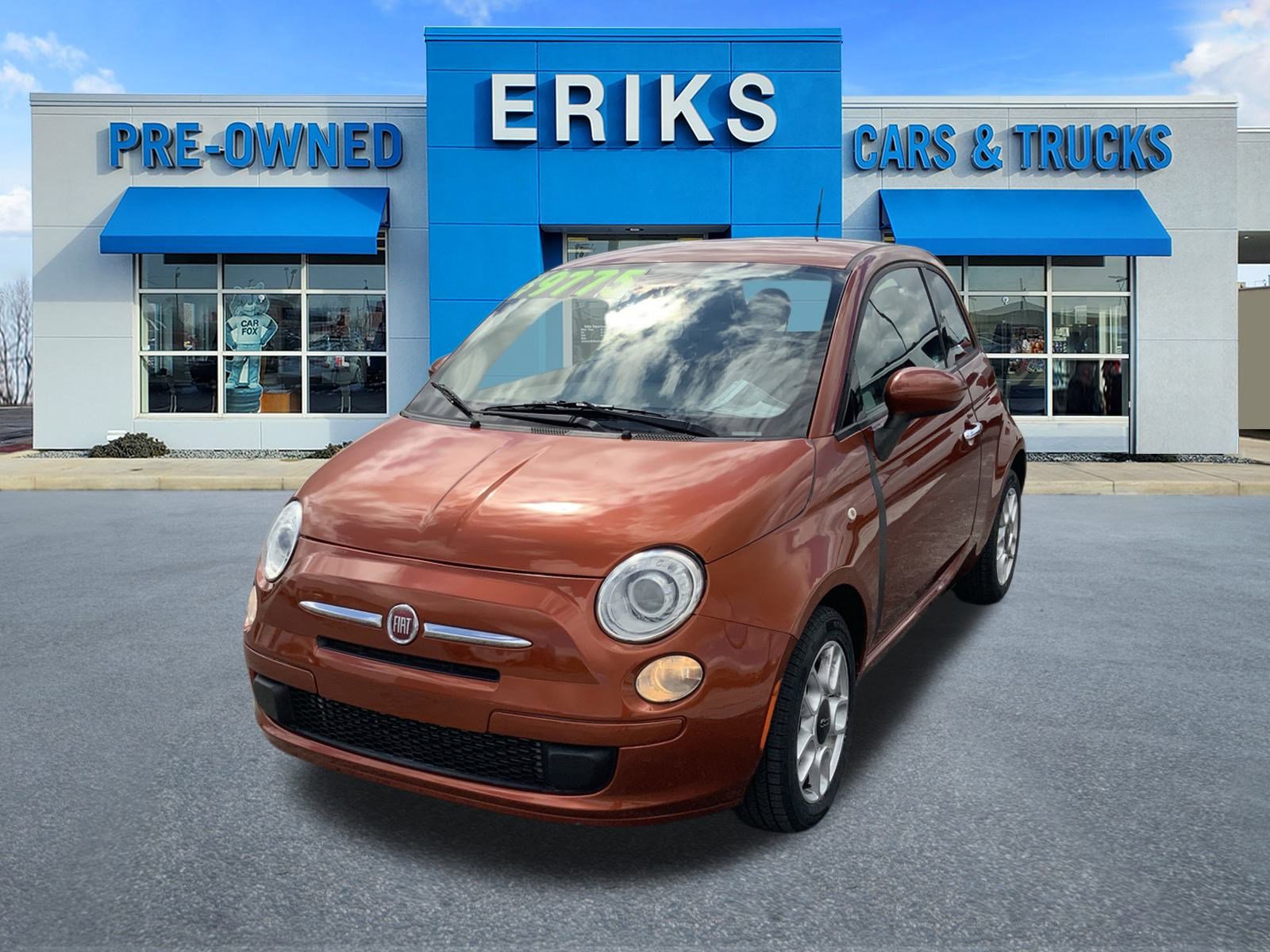 Used 2015 FIAT 500 Pop with VIN 3C3CFFAR5FT681025 for sale in Kokomo, IN
