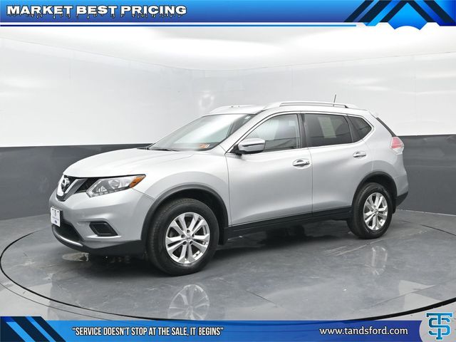 Used 2016 Nissan Rogue SV with VIN KNMAT2MVXGP643390 for sale in White Hall, WV