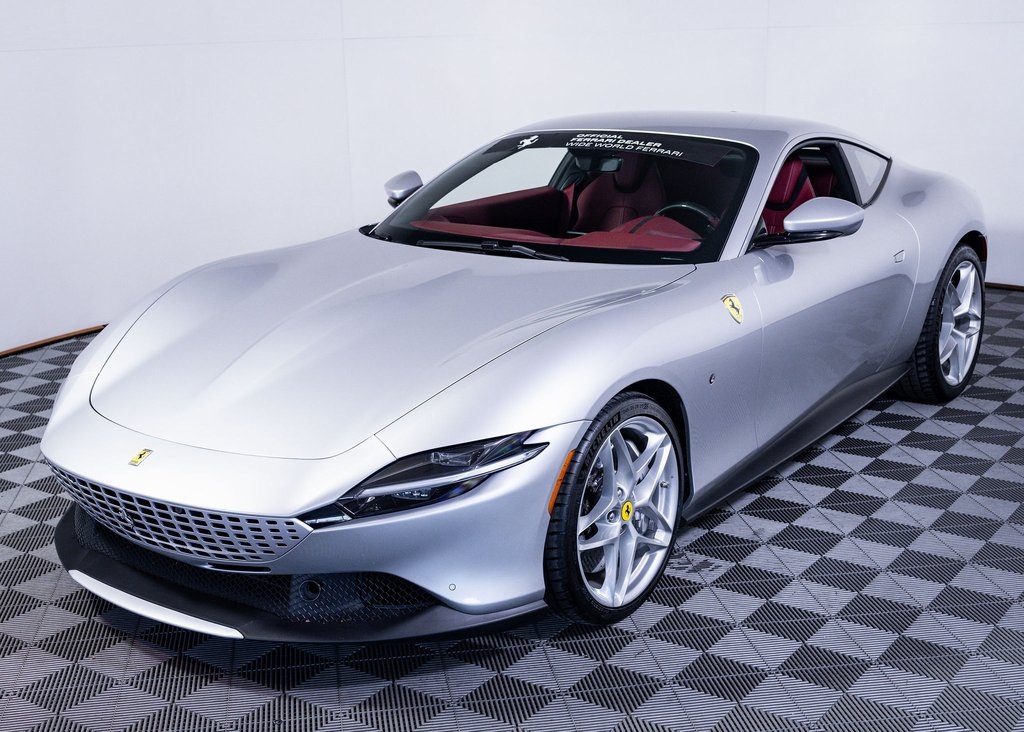 Certified Used 2022 Argento Nurburgring Metallic Ferrari Base image 11