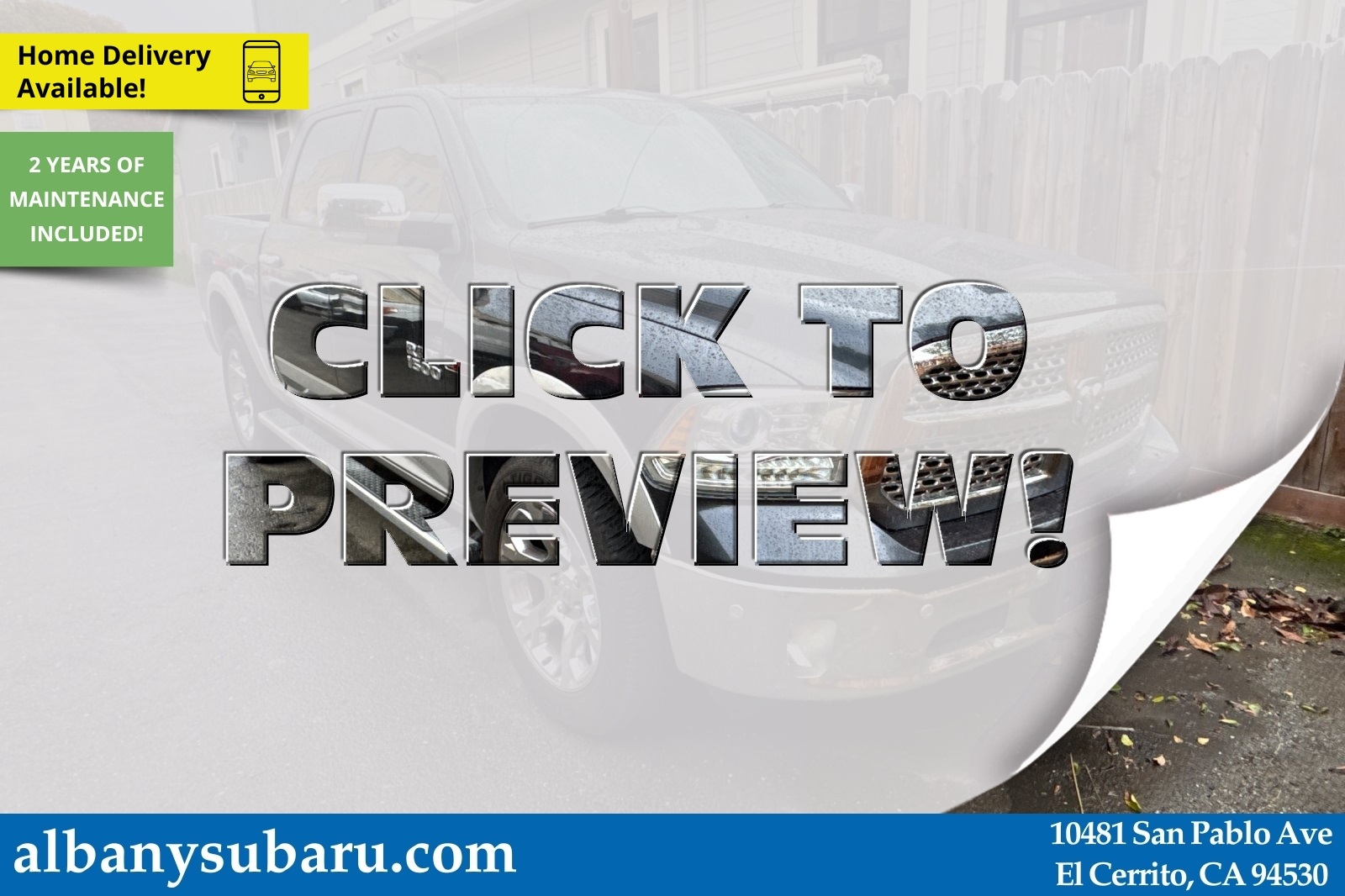 2018 RAM Ram 1500 Pickup Laramie