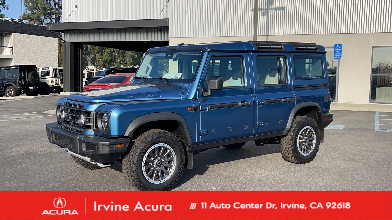 Used 2024 Shale Blue Metallic INEOS Fieldmaster Edition image 1