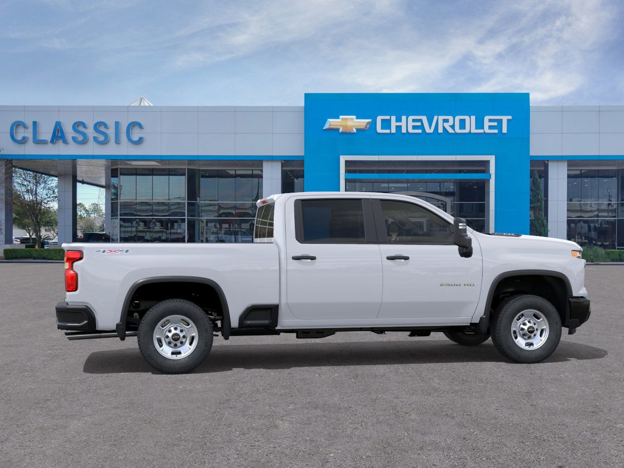2024 Chevrolet Silverado 2500 HD WT White at Superior Motors