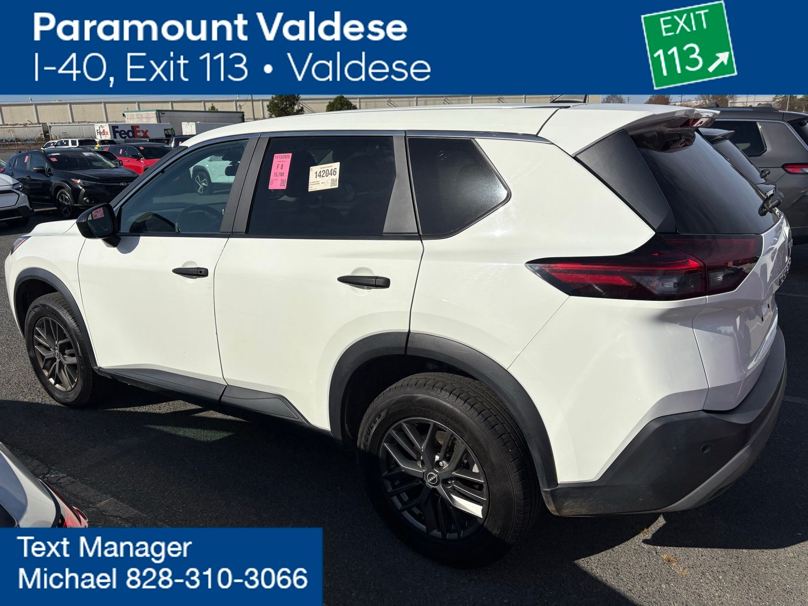 2023 Nissan Rogue S photo 3