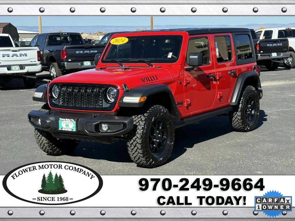 2024 Jeep Wrangler Willys photo 3