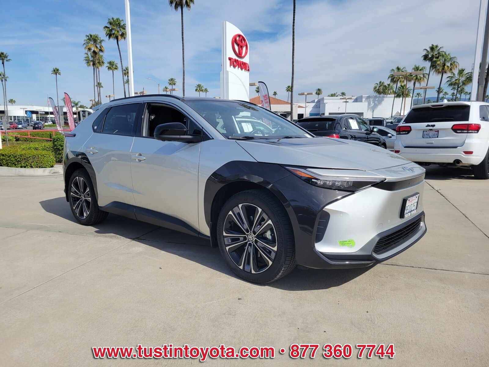 Certified 2023 Toyota bZ4X Limited with VIN JTMAAAAA1PA004657 for sale in Tustin, CA