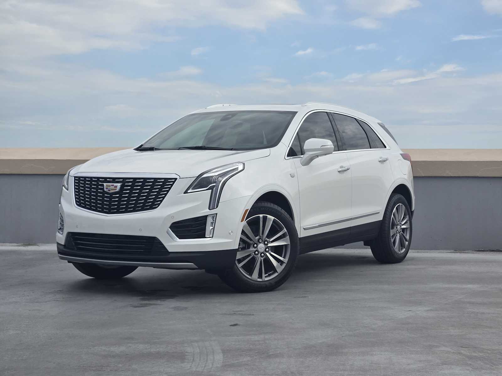 New 2025 Crystal White Tricoat Cadillac Premium Luxury image 1