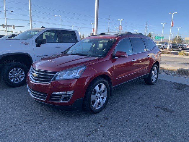 Used 2014 Chevrolet Traverse LTZ with VIN 1GNKVJKD8EJ336634 for sale in American Fork, UT
