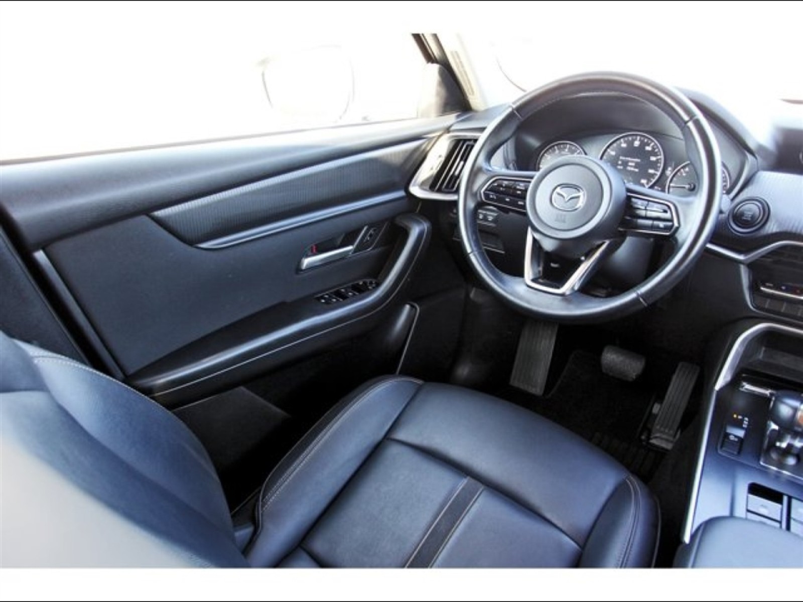 2025 Mazda CX-90 Select Package White at Robbins Nissan