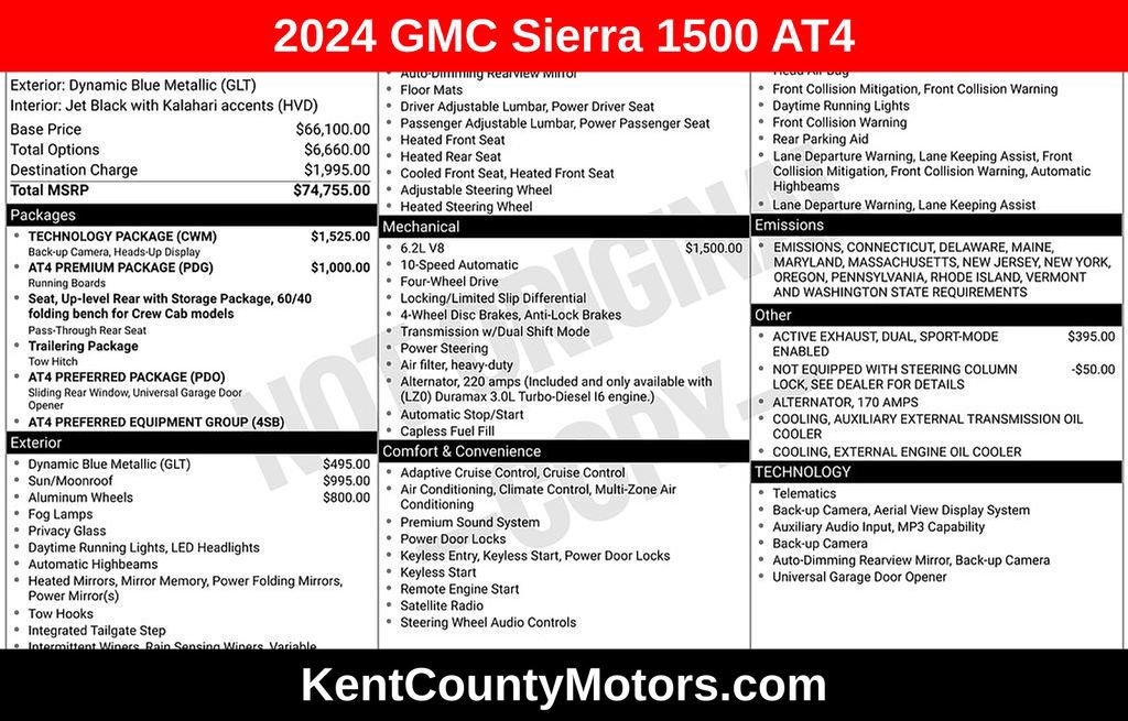 2024 GMC Sierra 1500 AT4's photo