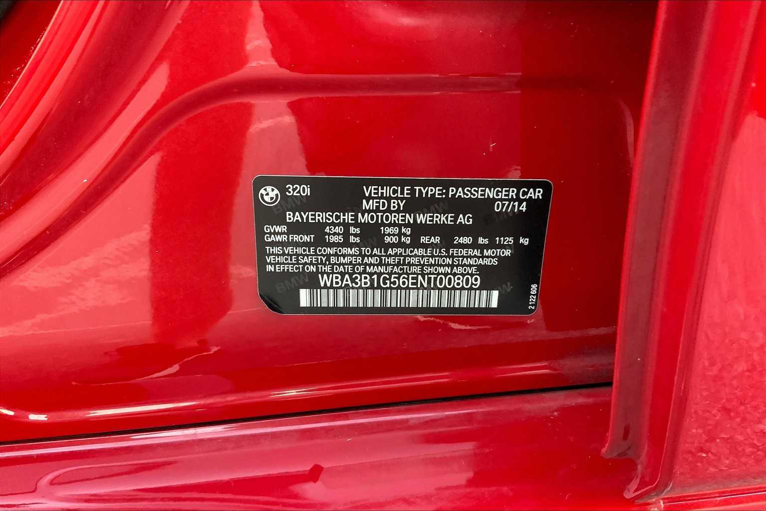 2014 Bmw 320i SA photo 30