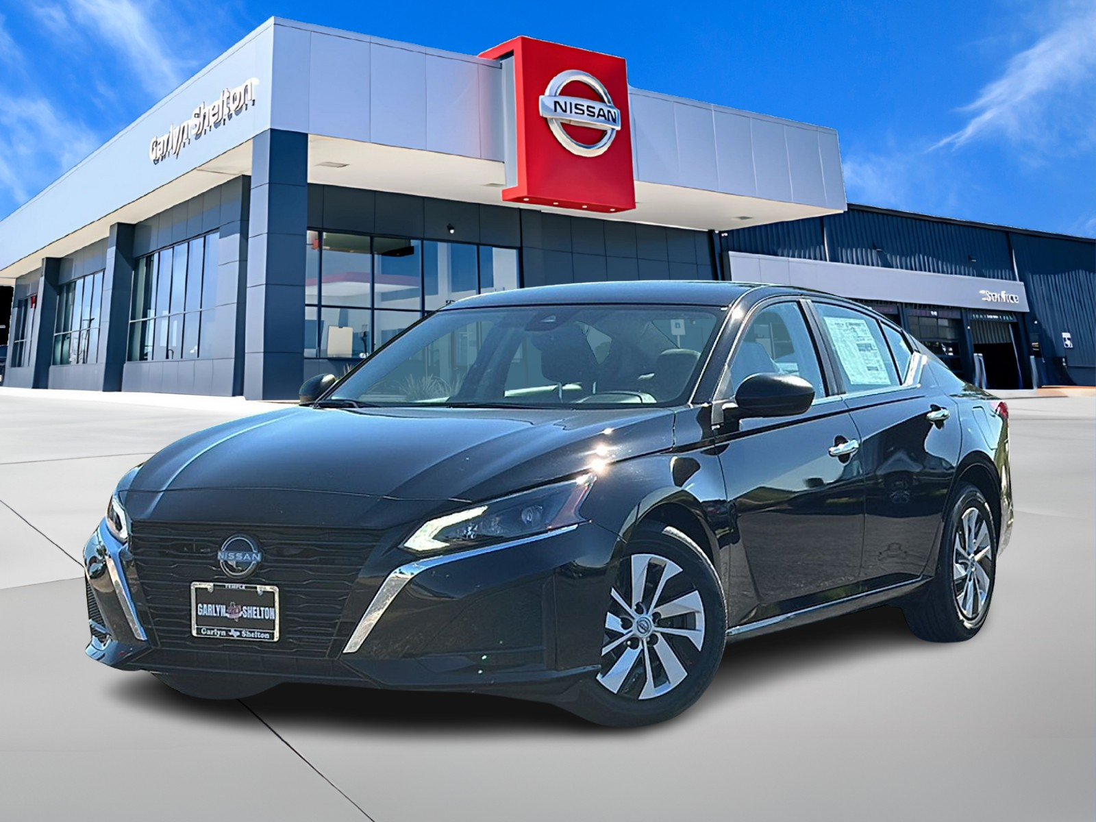 New 2025 Super Black Nissan S FWD image 1