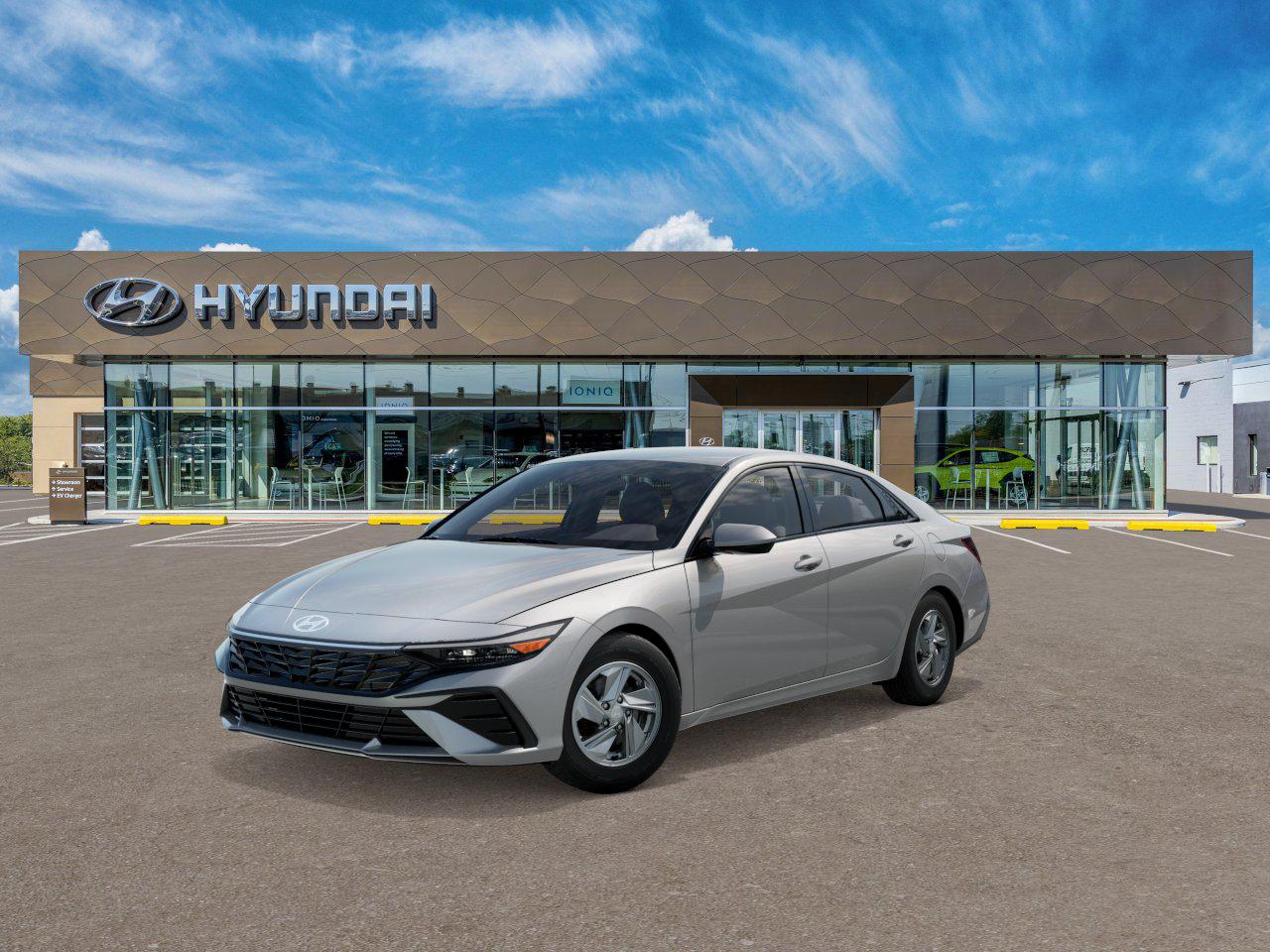 New 2025 Gray Hyundai SE image 1