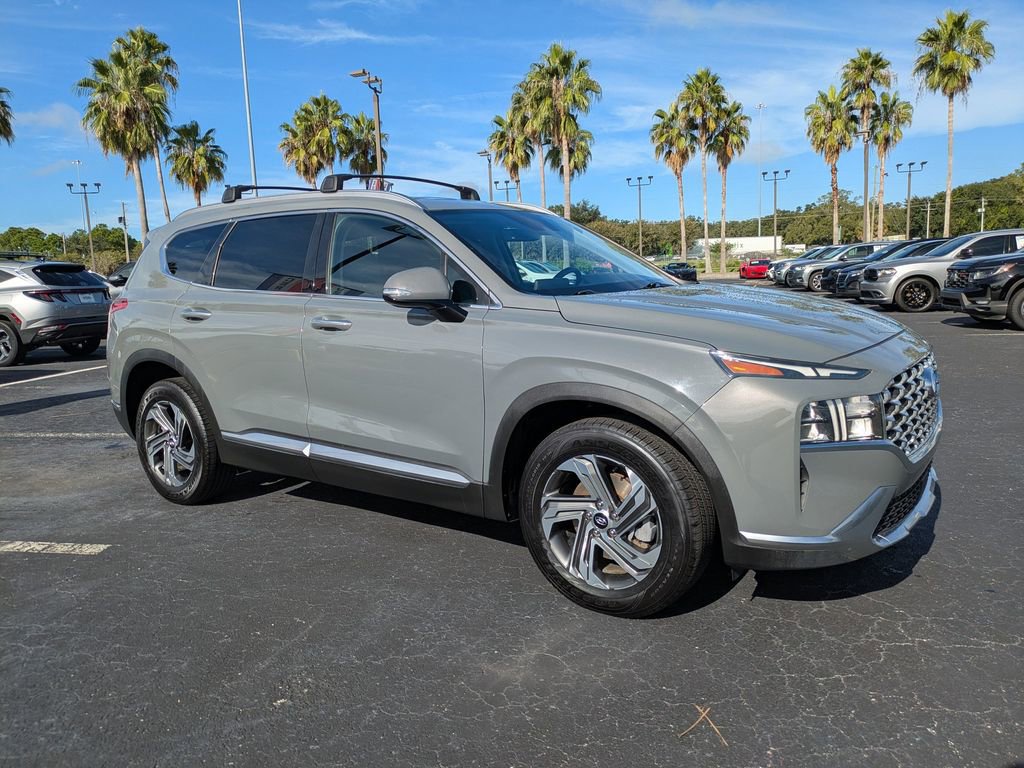 Used 2022 Hyundai Santa Fe SEL with VIN 5NMS64AJ9NH377083 for sale in Bartow, FL