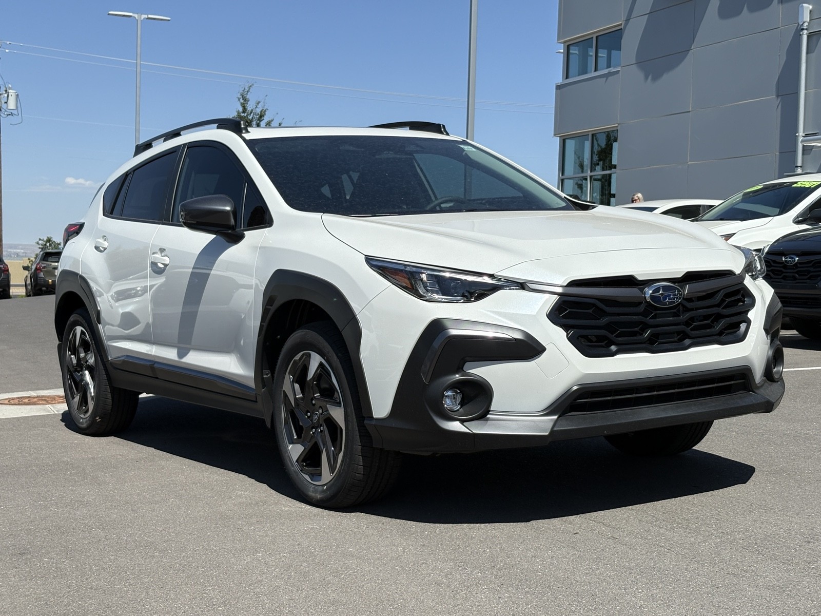 New 2025 Crystal White Pearl Subaru Limited image 1
