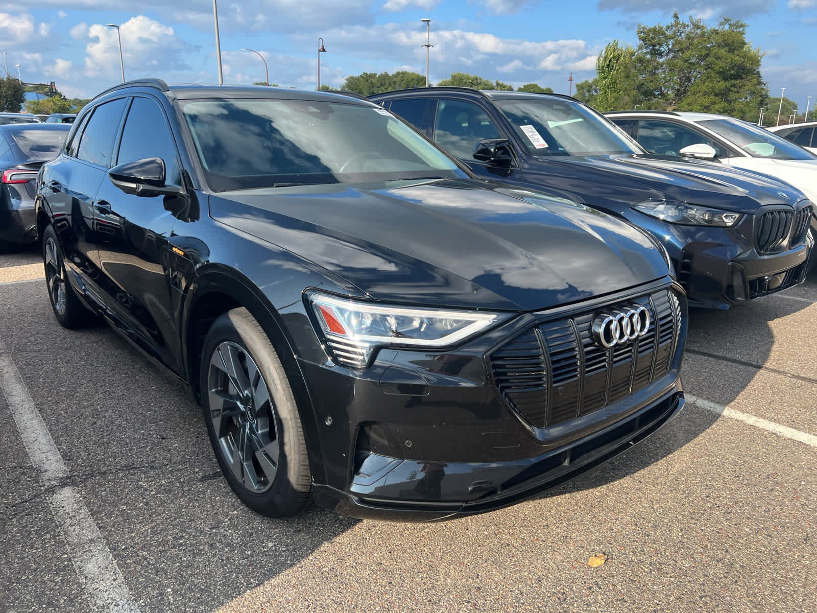 Used 2021 Audi e-tron Premium with VIN WA1AAAGE8MB008070 for sale in Minneapolis, MN